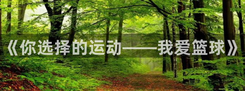 bbin视讯游戏平台：《你选择的运动——我爱篮球》